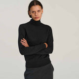 RHEA RHEA133 Turtleneck strik - Dark Grey