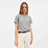 SKALL STUDIO Andy tee - Mid Grey Melange