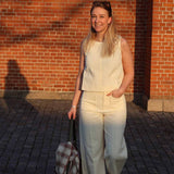 SOEUR Pampa top - creme
