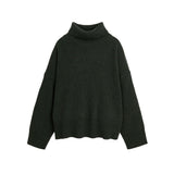 SKALL STUDIO Silene T-neck - Dark Green