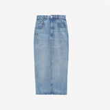 ISABEL MARANT Tilauria denim nederdel - light blue