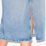 ISABEL MARANT Tilauria denim nederdel - light blue