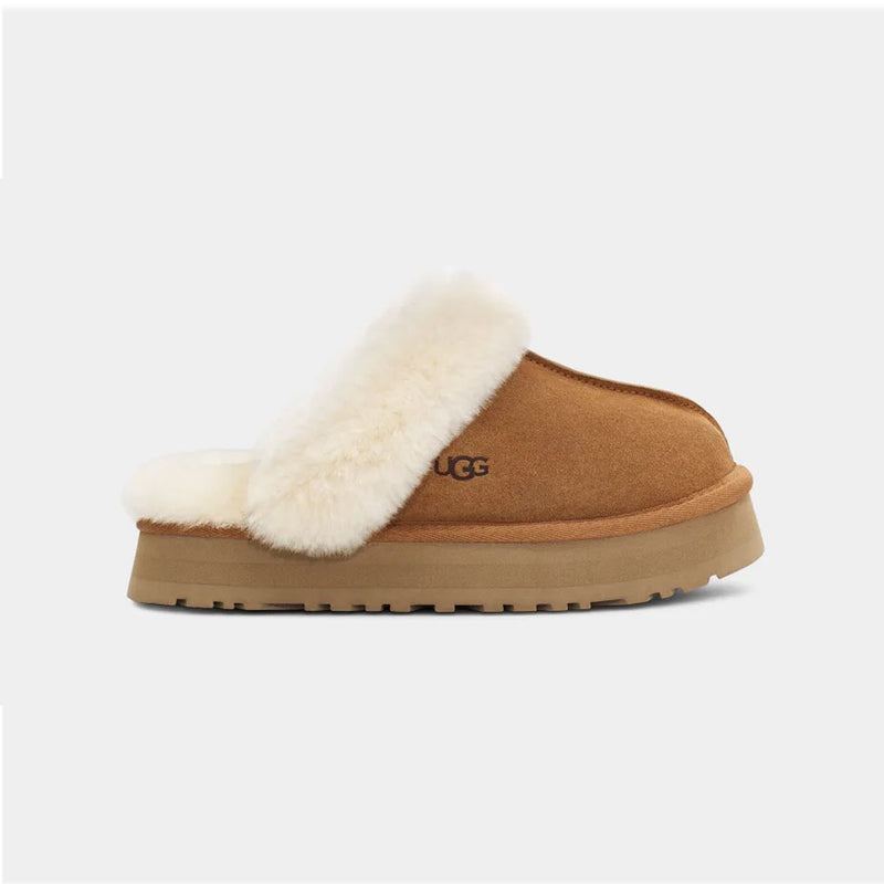 UGG Disquette slippers sko - Chestnut brune