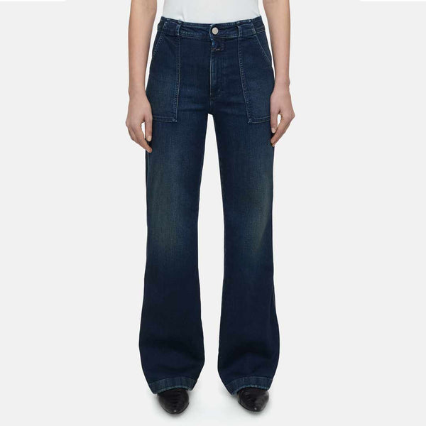 CLOSED Flared Aria jeans - dark blue