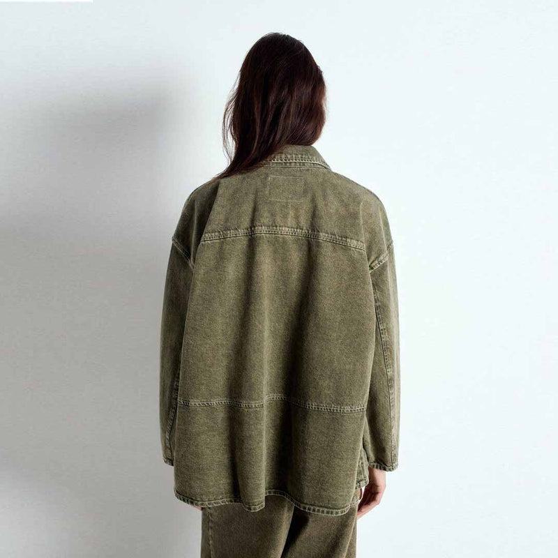 AMERICAN VINTAGE UZA16A skjorte - Olive