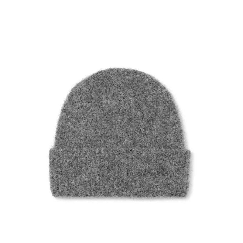 GANNI A6062 Soft wool Beanie hue - paloma grå