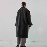PROEM PARADES Betty Bouclé Wool Coat - Ash