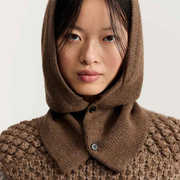 AIAYU Cindy balaclava - brownie