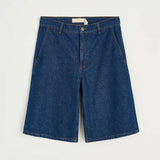 AIAYU Carlo denim Shorts - Mid Blue