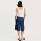 AIAYU Carlo denim Shorts - Mid Blue