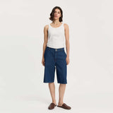 AIAYU Carlo denim Shorts - Mid Blue