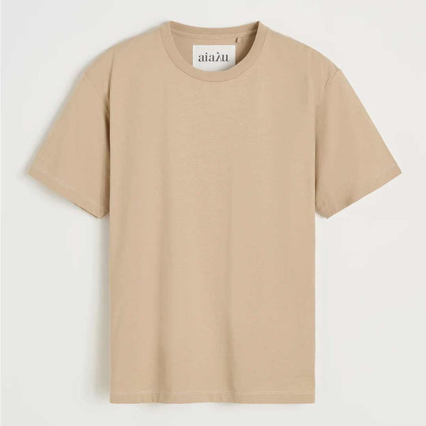 AIAYU Classic Circular Tee t-shirt II - buttermilk