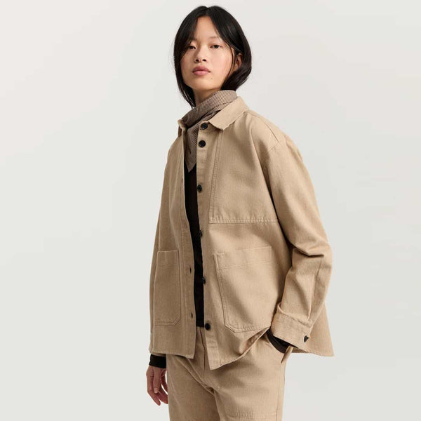 AIAYU Dusty skjorte - oat beige