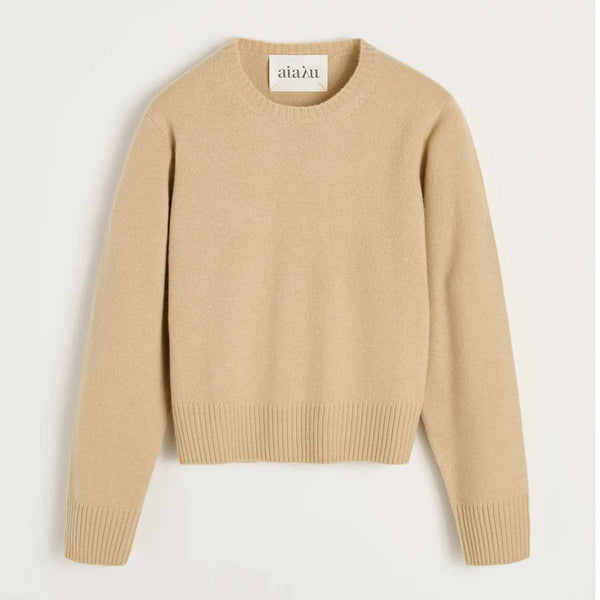 AIAYU Inga sweater - corn