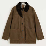 AIAYU Jamie Ripstop Oilskin Silkwax jakke - Bark