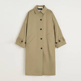 AIAYU Jo twill frakke - Classic Khaki