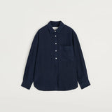 AIAYU Lynette Linen skjorte - Navy