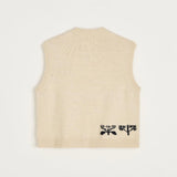 AIAYU Macha vest - Mix Pure Ecru