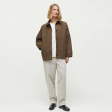 AIAYU Moa Oilskin jakke - bark