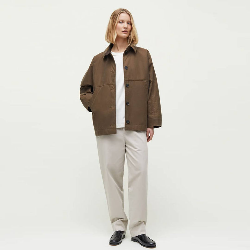 AIAYU Moa Oilskin jakke - bark