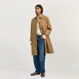 AIAYU Noor Ripstop Oilskin Hybrid frakke - Warm Khaki