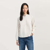 AIAYU Bibbi Champetra skjorte - Mix French Blue
