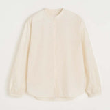 AIAYU Bibs cotton skjorte - Pure Ecru