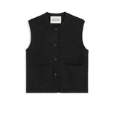 AIAYU Elva vest - Antracit grå