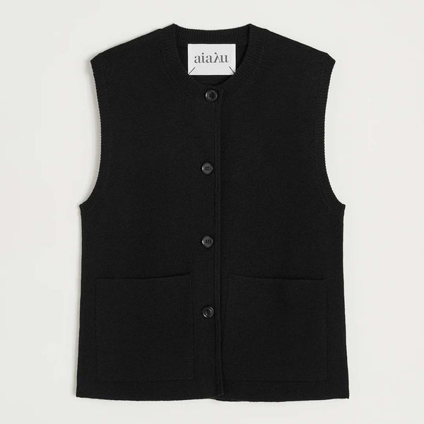 AIAYU Elva vest - sort
