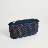 AIAYU Helen Classic clutch taske - Mix Navy / Brownie