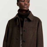 AIAYU Jamie Loden jakke - pure dark brown