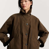 AIAYU Jay Oilskin frakke - bark