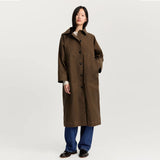 AIAYU Jay Oilskin frakke - bark