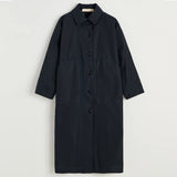 AIAYU Jay Oilskin frakke - navy