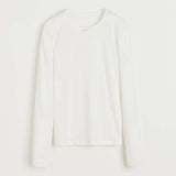 AIAYU Messhu long sleeve - Pure Ecru