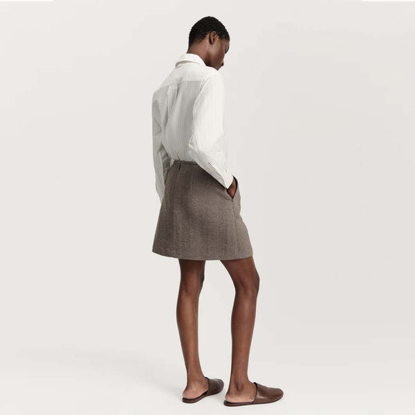 AIAYU Mini nederdel - herringbone
