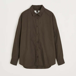 AIAYU Shirt skjorte - Smokey Brown