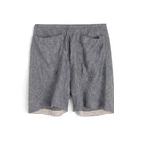 AIAYU Aliba linen shorts - Night Sky