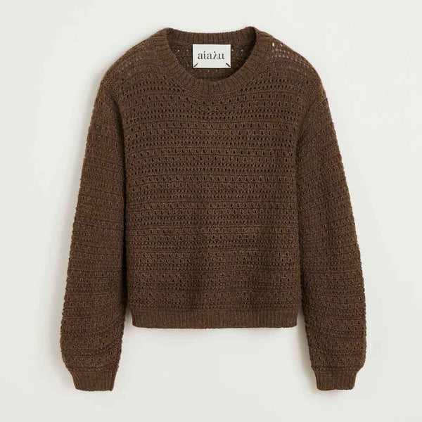AIAYU Tamaya sweater - Brownie
