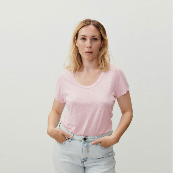 AMERICAN VINTAGE JAC48 t-shirt - guimauve rosa