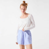 AMERICAN VINTAGE FEO09A shorts - Azurin