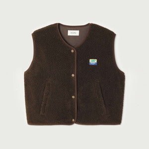 AMERICAN VINTAGE HOK16B vest - MARRONNIER CHINE