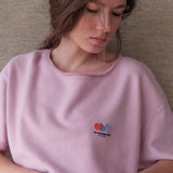 AMERICAN VINTAGE ATU02A t-shirt - orchidee
