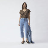 AMERICAN VINTAGE SON02AG t-shirt - Chataignier brun
