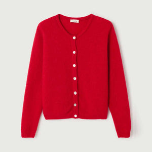 AMERICAN VINTAGE VITO19E cardigan - carmin