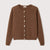 AMERICAN VINTAGE VITO19E cardigan - chocolat