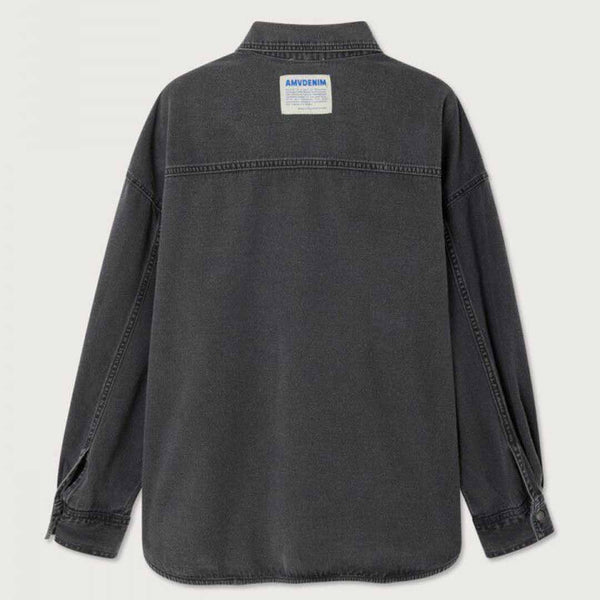 AMERICAN VINTAGE JAZ06C denim skjorte - sort