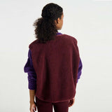 AMERICAN VINTAGE HOK16B vest - bordeaux