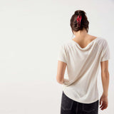 AMERICAN VINTAGE LAL02A t-shirt - råhvid
