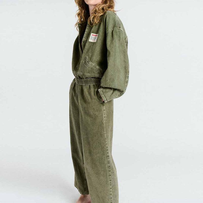 AMERICAN VINTAGE UZA10A bukser - Olive